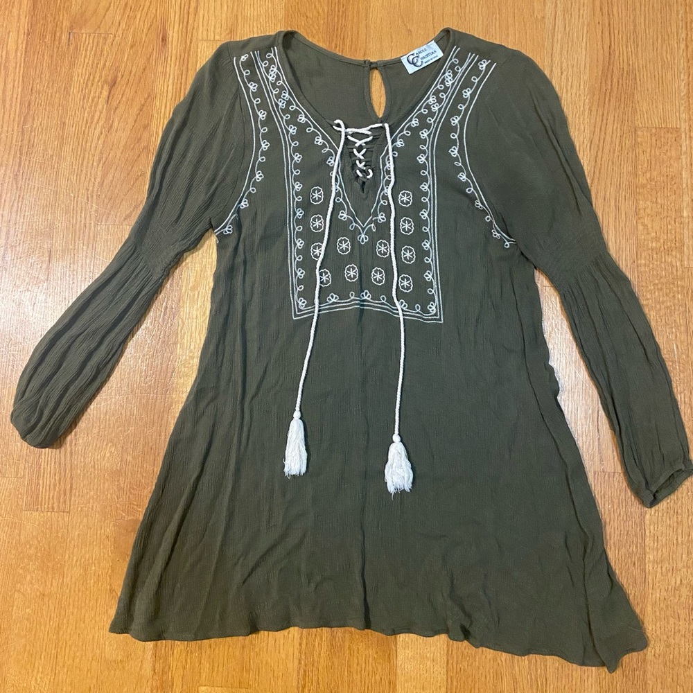 Embroidered tunic